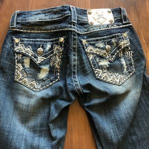 Miss Me destroyed skinny jeans